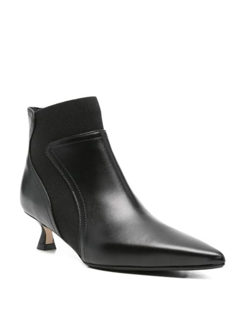 LEATHER ANKLE BOOTS ANNA F | 9987NERO